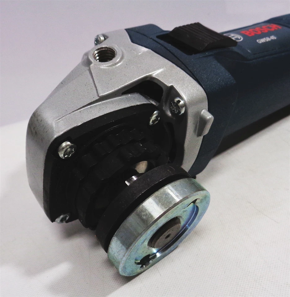 Bosch GWS8-45 7.5A Corded 4-1/2" Angle Grinder Lock-on Slide Switch No Handle - image 4 of 4