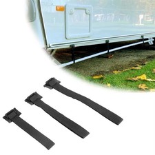 Caravan Waste Water Pipe Support Straps for Rigid & Flexi pipes SET of 3