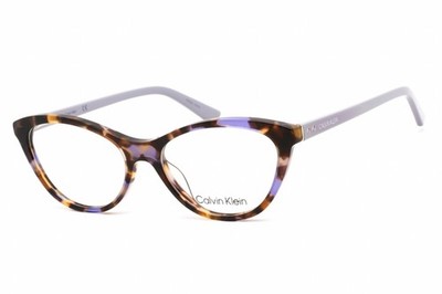 Calvin Klein CK20506 524 Iris Tortoise 53mm Eyeglasses New Authentic