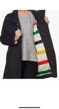 Pendleton Women's Waterproof Wool Jacket Charcoal Size Large