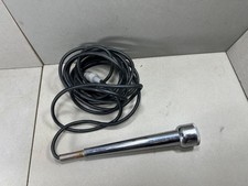 Microfono  vintage in metallo cromato marca Ignota cavo di 4mt ca  non testato