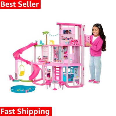 Ultimate Dreamhouse Collection for Kids: 3-Story Slide & 10 Fun Areas to Explore