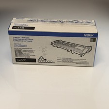 Genuine Brother TN-660 High Yield Black Toner Cartridge New Sealed