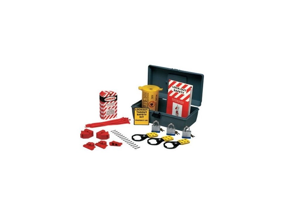Prinzing 45618 Lockout Tagout Kit Lot OSHA Compliance Lock Out Tag Out ...