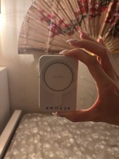 MVMT Wireless Cell Phone Charger White 5V Wireless Charging FCC CE Certified