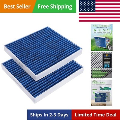 2-Pack HEPA Cabin Air Filter Fits for Q5 Q7 A4 A5 A6 Quattro SQ5 Q8 S4 S5 A7 ...