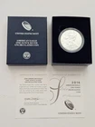2016-W BURNISHED AMERICAN SILVER EAGLE IN OGP WITH COA