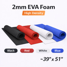 Avetco EVA Foam Sheets 2mm 39 x 51 Cosplay Armor Craft Prop Foam 250kg/m 
