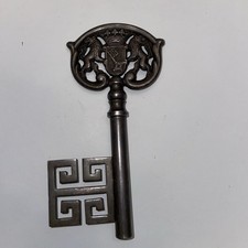 Vintage German Bremen Key Corkscrew Hidden Wine Opener Bottle Cap Lifter 5&rdquo;