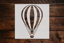Hot Air Balloon Stencil - Art and Wall Stencil