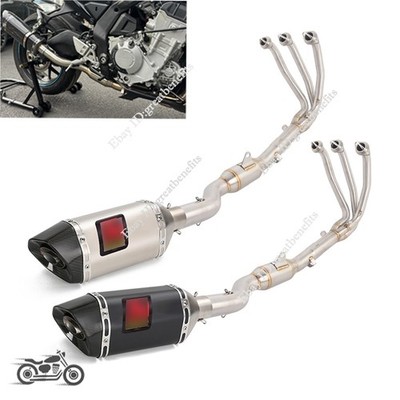 For CFMOTO 675SR 675SS 2024 2025 675NK Exhaust System Header Link Pipe Muffler