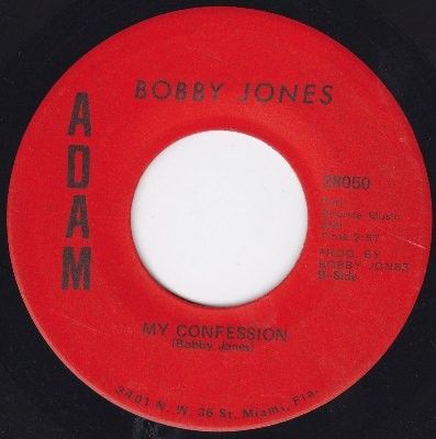 Bobby Jones (7) - My Confession, 7'', (Vinyl)