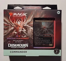 ENDLESS PUNISHMENT DUSKMOURN COMMANDER DECK MAGIC THE GATHERING (FREE SHIPPING)
