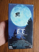 New - NOS Sealed ET The Extra Terrestrial Movie VHS Tape -Make offer