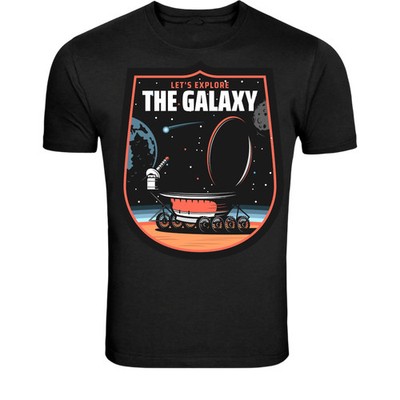 Lets Explore The Galaxy T-Shirt - Space Rover Graphic Tee