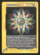 Rainbow Energy - 144/147 - Rare - Aquapolis - Pokemon Card - LP on eBay