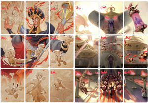 Ravensburger Disney Lorcana TCG - Reign of Jarar Puzzle Insert Single Cards