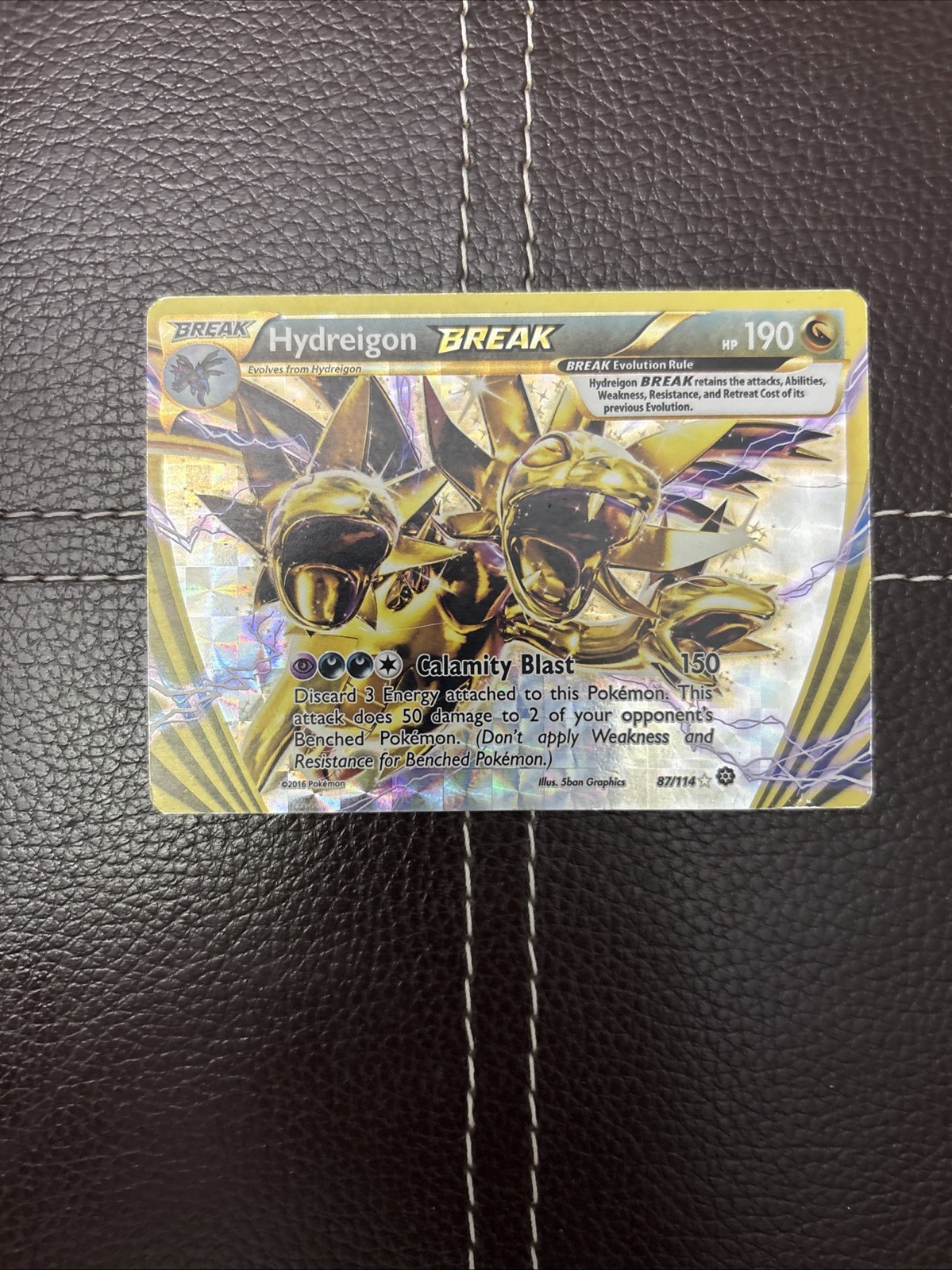 Pokemon TCG - Hydreigon BREAK - 87/114 - Steam Siege - HP Ultra Rare (2016)