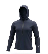 Victoria Sport by Victoria's Secret Stretch hooded half zip pullover Size M