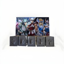 SET OF 5 SAINT SEIYA KNIGHTS OF THE ZODIAC PANDORA BOXES ARMOR
