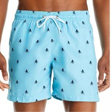 NWT Trunks Surf  Swim Co  Swim Trunks / Board Shorts  XXL  Chambray Octopus