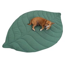56x42 Inch Leaf Shaped Cotton Dog Blanket, Extra Large Pet Blanket for Small ...