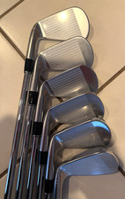 NEW Srixon Golf ZXi5 FORGED 5-PW Dynamic Gold MID 115 S300 Steel Stiff 1" 2 UP