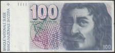 Switzerland Banknote 100 Francs 1975-1983