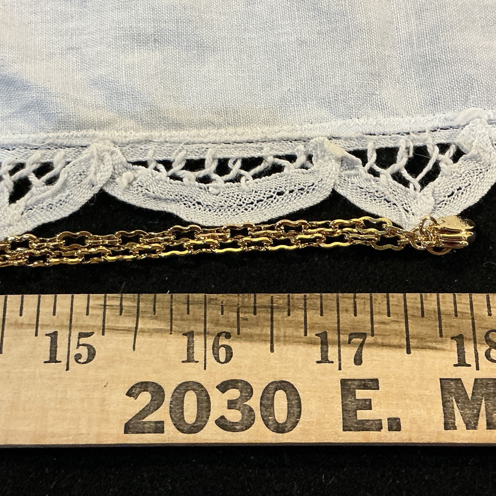 Kirks Folly QVC Medieval Gold Tone AB Crystal Heart Dangle Pin Brooch Necklace