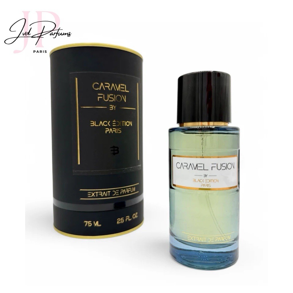 Extrait de Parfum Caramel Fusion 50ml : le sillage gourmand et unisexe de Black Edition