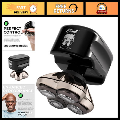 Cordless Head & Face Shaver, 5-Blade Razor for Smooth Shaving, Easy Clean Design