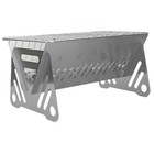 Folding Camping Stove Stainless Steel Portable Outdoor Barbecue Grill Tool