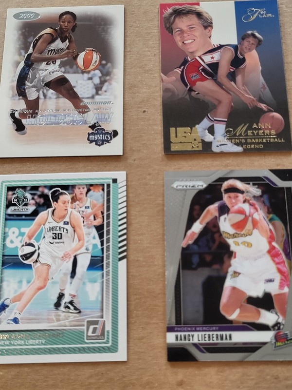 WNBA WBL Basketball Lot Lieberman Meyers Holdsclaw Stewart