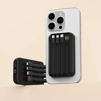 900000mAh Magnetic Wireless Charger Power Bank Battery Pack for IPhone & Android