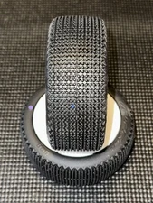 VP Pro 1:8 Buggy Tires(2) VP808G-MC-RW Clay Cactus Evo (White Wheels) (Glued)