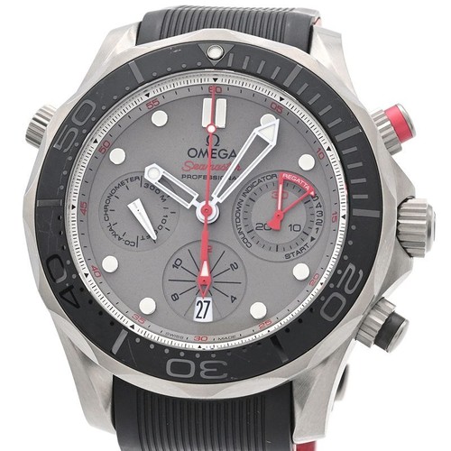 Omega Seamaster Diver 300M Chronograph ETNZ 212.92.44.50.99.001  Grey Auto 74031