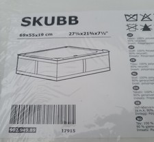 IKEA SKUBB Scatola Portaoggetti Armadio Sotto Letto Abbigliamento