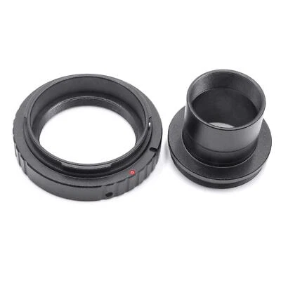 VHBW Objektiv T2-Ring Adapter für Canon EOS 1D 500D 1200D 100D 1300D 1,25" M42 x 0,75