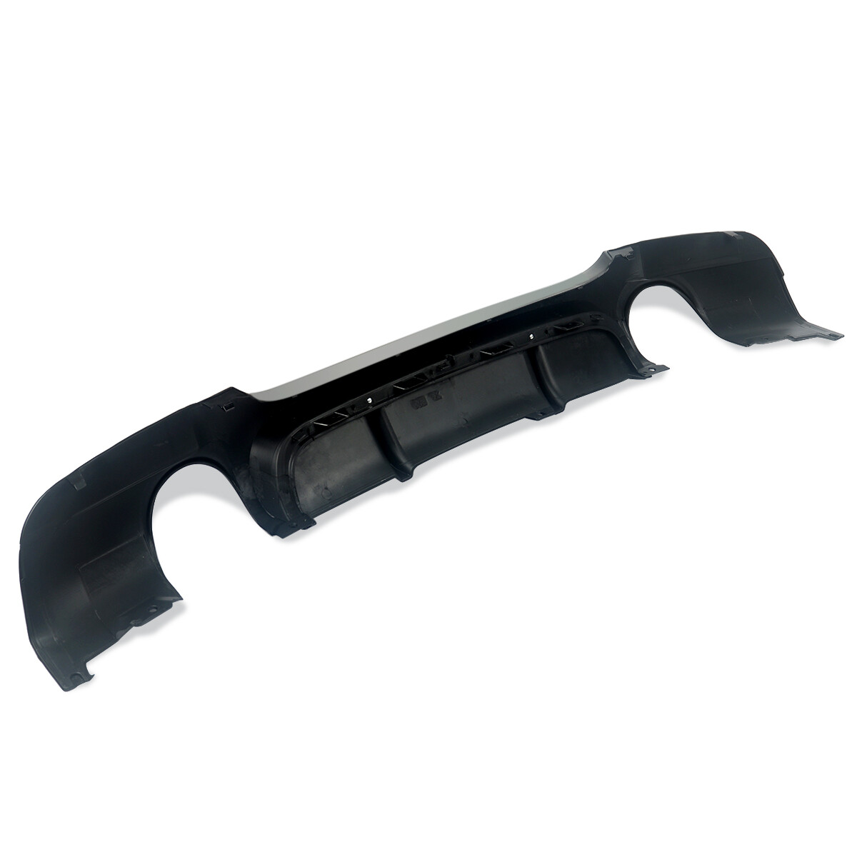 passt für BMW 3er E90 E91 335i M-Paket Schwarz Glänz Heckdiffusor Lippe Diffusor