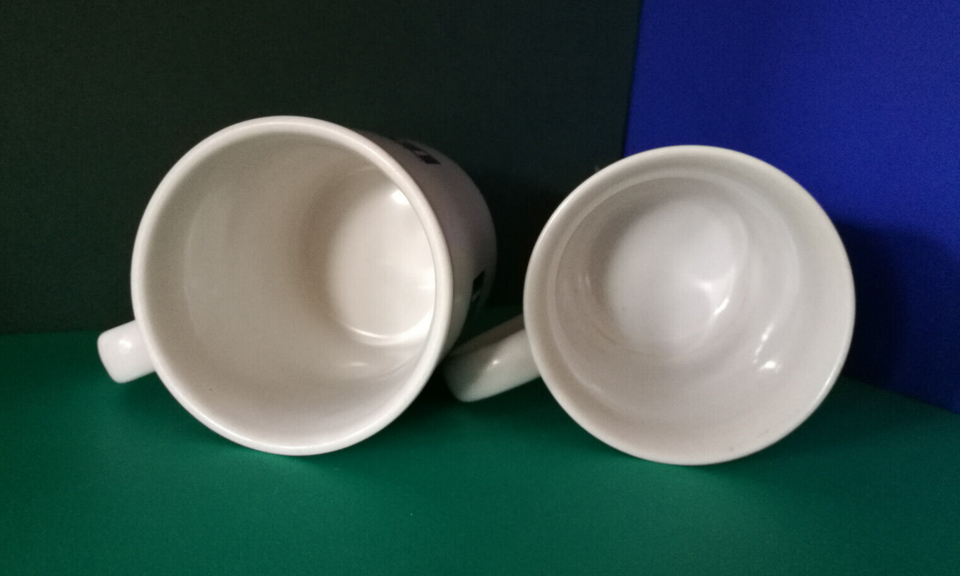TWO COFFEE TEA MUG COLLECTABLE HOME KITCHEN "V.BIRCH & SONS" and "RIPON