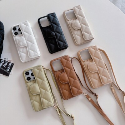 For Samsung Galaxy S24 S23 S22 Ultra Plus FE Luxury Crossbody Phone case