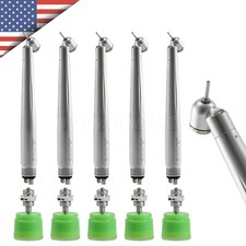 LED Dental 45 Degree Surgical High Speed Handpiece Push Button 4 Hole NSK Style