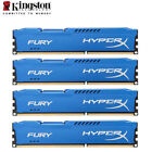 32Gb (4 x 8Gb) Ddr3 1600 (Pc3 12800) Gaming Memory Hx316C10F/8 for Desktop Blue