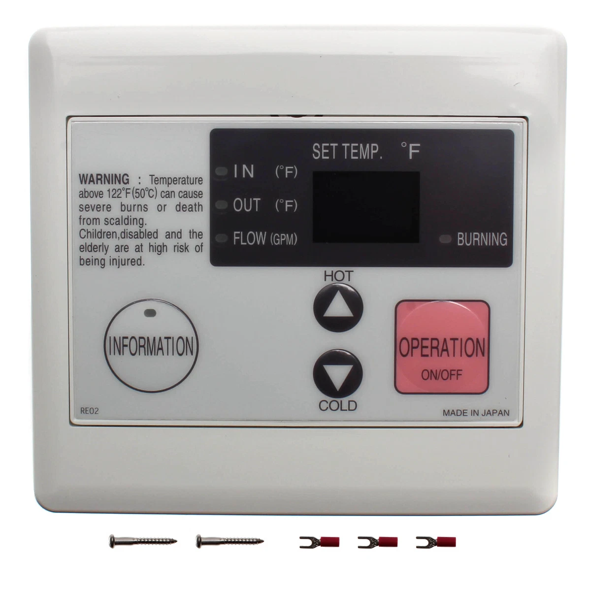Takagi 9007666005 Temperature Remote Controller TK-RE02 | eBay