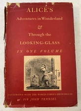 Alice's Adventures in Wonderland Through the Looking-Glass 1941 Heritage HCDJ