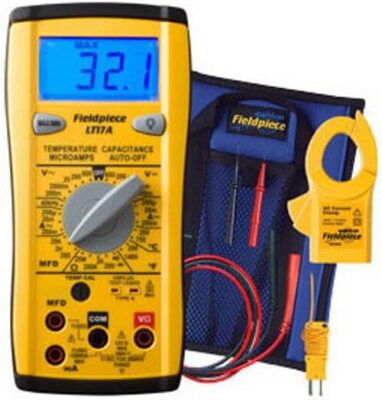 Fieldpiece LT17A Classic Style Digital Multimeter w/ Temperature, MFD, Microamps