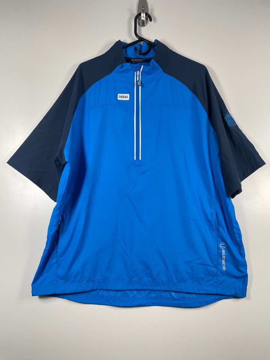 Sunice Short Sleeve Windbreaker Hoodie Sunice Mens Winston Golf