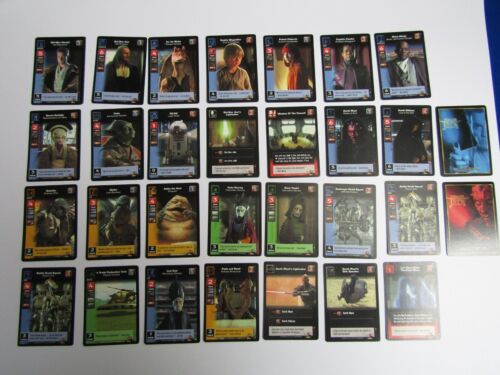 Star Wars 1999 Decipher Young Jedi Der Jedi-Rat seltene Kartenauswahl (e40) - Bild 1 von 28