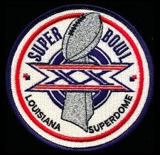 SUPER BOWL 20 BEARS / PATRIOTS Willabee Ward OFFICIAL NFL SB XX PATCH ONLY