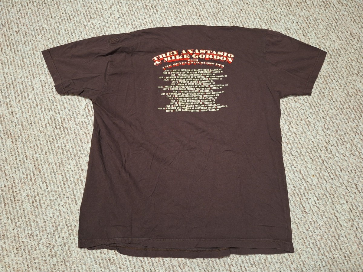 PHISH - WILSON Tシャツ Trey Anastasio WOLF TRAP 2024 EVENT
